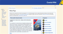 Desktop Screenshot of coastalwiki.org